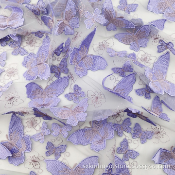 embroidery fabric cord net cord lace fabric